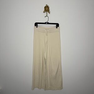 Abercrombie Ribbed Wide Leg Lounge Pants S